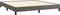 vidaXL - Bedframe - kunstleer - grijs - 180x200 - cm