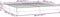 vidaXL - Bedframe - kunstleer - grijs - 200x200 - cm