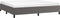 vidaXL - Bedframe - kunstleer - grijs - 200x200 - cm