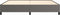 vidaXL - Bedframe - kunstleer - grijs - 200x200 - cm