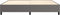 vidaXL - Bedframe - kunstleer - grijs - 200x200 - cm