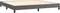 vidaXL - Bedframe - kunstleer - grijs - 200x200 - cm