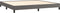vidaXL - Bedframe - kunstleer - grijs - 200x200 - cm