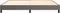 vidaXL - Bedframe - kunstleer - grijs - 200x200 - cm