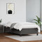 vidaXL - Bedframe - kunstleer - grijs - 80x200 - cm