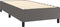 vidaXL - Bedframe - kunstleer - grijs - 80x200 - cm