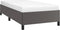 vidaXL - Bedframe - kunstleer - grijs - 80x200 - cm