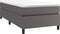 vidaXL - Bedframe - kunstleer - grijs - 80x200 - cm