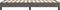 vidaXL - Bedframe - kunstleer - grijs - 80x200 - cm