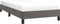 vidaXL - Bedframe - kunstleer - grijs - 80x200 - cm