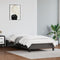 vidaXL - Bedframe - kunstleer - grijs - 90x190 - cm