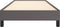 vidaXL - Bedframe - kunstleer - grijs - 90x190 - cm
