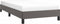 vidaXL - Bedframe - kunstleer - grijs - 90x190 - cm