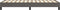 vidaXL - Bedframe - kunstleer - grijs - 90x190 - cm