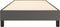 vidaXL - Bedframe - kunstleer - grijs - 90x200 - cm