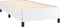 vidaXL - Bedframe - kunstleer - wit - 100x200 - cm