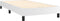 vidaXL - Bedframe - kunstleer - wit - 100x200 - cm