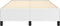 vidaXL - Bedframe - kunstleer - wit - 120x190 - cm