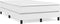 vidaXL - Bedframe - kunstleer - wit - 120x200 - cm