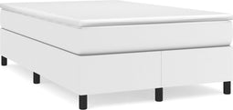 vidaXL - Bedframe - kunstleer - wit - 120x200 - cm