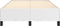 vidaXL - Bedframe - kunstleer - wit - 120x200 - cm