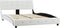 vidaXL - Bedframe - kunstleer - wit - 120x200 - cm