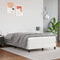 vidaXL - Bedframe - kunstleer - wit - 120x200 - cm