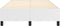 vidaXL - Bedframe - kunstleer - wit - 120x200 - cm