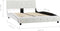 vidaXL - Bedframe - kunstleer - wit - 120x200 - cm