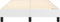 vidaXL - Bedframe - kunstleer - wit - 120x200 - cm