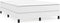 vidaXL - Bedframe - kunstleer - wit - 140x190 - cm