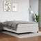 vidaXL - Bedframe - kunstleer - wit - 140x190 - cm