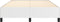 vidaXL - Bedframe - kunstleer - wit - 140x190 - cm