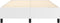 vidaXL - Bedframe - kunstleer - wit - 140x190 - cm