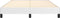 vidaXL - Bedframe - kunstleer - wit - 140x190 - cm