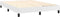 vidaXL - Bedframe - kunstleer - wit - 140x190 - cm