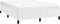 vidaXL - Bedframe - kunstleer - wit - 140x200 - cm