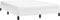 vidaXL - Bedframe - kunstleer - wit - 140x200 - cm