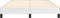 vidaXL - Bedframe - kunstleer - wit - 140x200 - cm