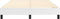 vidaXL - Bedframe - kunstleer - wit - 140x200 - cm