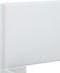 vidaXL - Bedframe - kunstleer - wit - 140x200 - cm