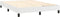 vidaXL - Bedframe - kunstleer - wit - 140x200 - cm