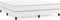 vidaXL - Bedframe - kunstleer - wit - 160x200 - cm