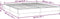 vidaXL - Bedframe - kunstleer - wit - 160x200 - cm
