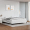 vidaXL - Bedframe - kunstleer - wit - 160x200 - cm