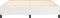 vidaXL - Bedframe - kunstleer - wit - 160x200 - cm