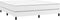vidaXL - Bedframe - kunstleer - wit - 160x200 - cm