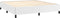 vidaXL - Bedframe - kunstleer - wit - 160x200 - cm