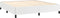 vidaXL - Bedframe - kunstleer - wit - 180x200 - cm