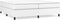 vidaXL - Bedframe - kunstleer - wit - 200x200 - cm